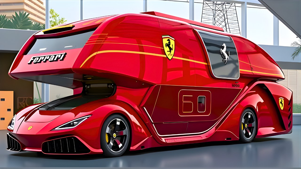 Ferrari Breaks All Rules: The 2026 Motorhome That Redefines Ultra-Luxury Travel